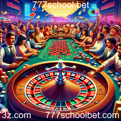 A Emoção da Roleta no 777school.bet